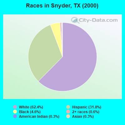 Races in Snyder, TX (2000)