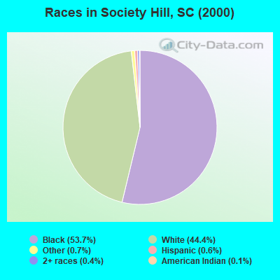 Races in Society Hill, SC (2000)