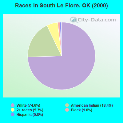 Races in South Le Flore, OK (2000)