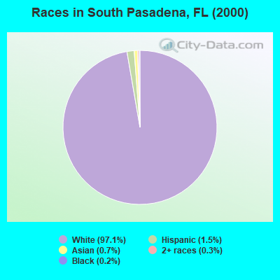 Races in South Pasadena, FL (2000)