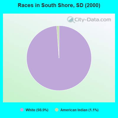 Races in South Shore, SD (2000)