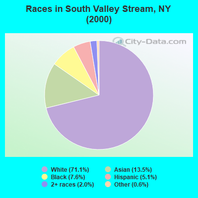 Races in South Valley Stream, NY (2000)