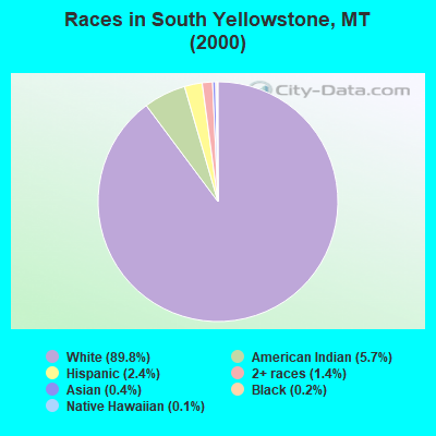 Races in South Yellowstone, MT (2000)