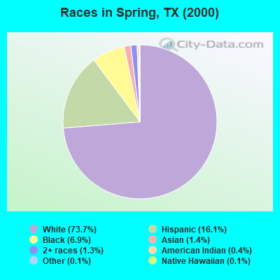 Races in Spring, TX (2000)