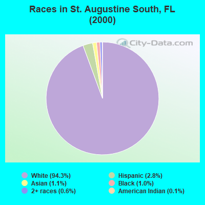 Races in St. Augustine South, FL (2000)