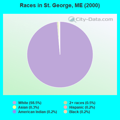 Races in St. George, ME (2000)