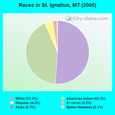 Races in St. Ignatius, MT (2000)