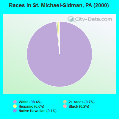 Races in St. Michael-Sidman, PA (2000)