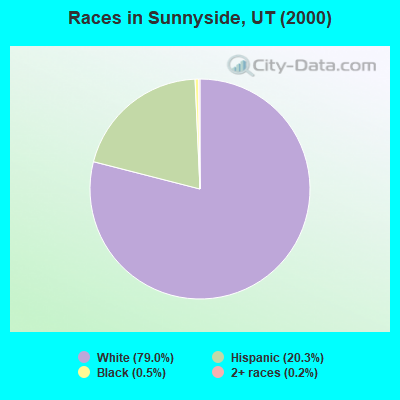 Races in Sunnyside, UT (2000)