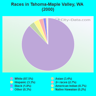 Races in Tahoma-Maple Valley, WA (2000)