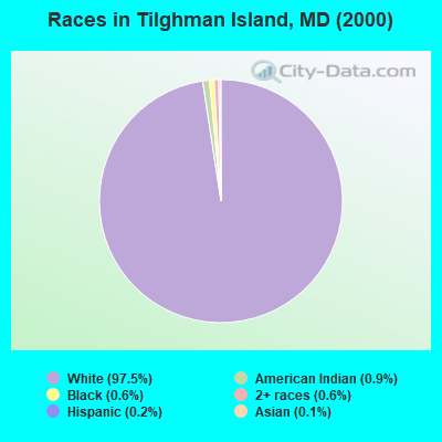 Races in Tilghman Island, MD (2000)