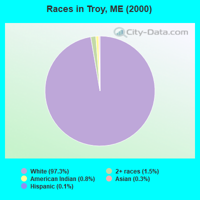 Races in Troy, ME (2000)