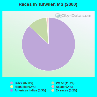 Races in Tutwiler, MS (2000)