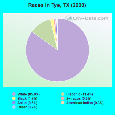 Races in Tye, TX (2000)