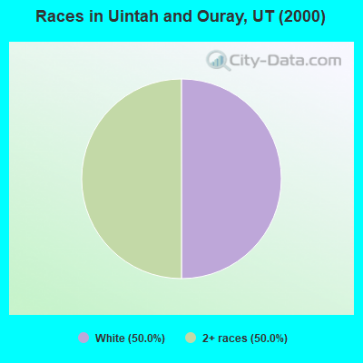 Races in Uintah and Ouray, UT (2000)