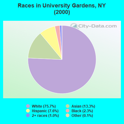 Races in University Gardens, NY (2000)
