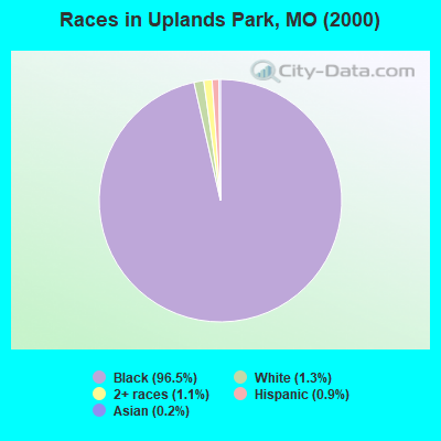 Races in Uplands Park, MO (2000)
