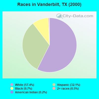 Races in Vanderbilt, TX (2000)