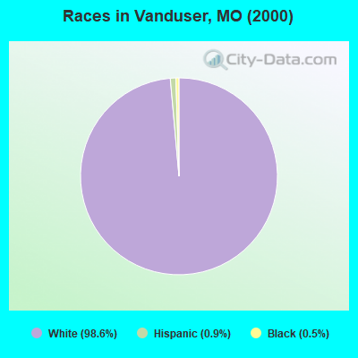 Races in Vanduser, MO (2000)