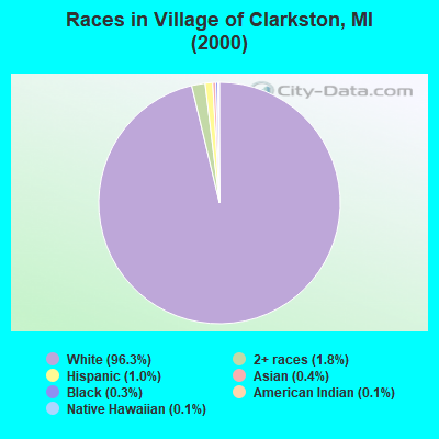 Races in Village of Clarkston, MI (2000)