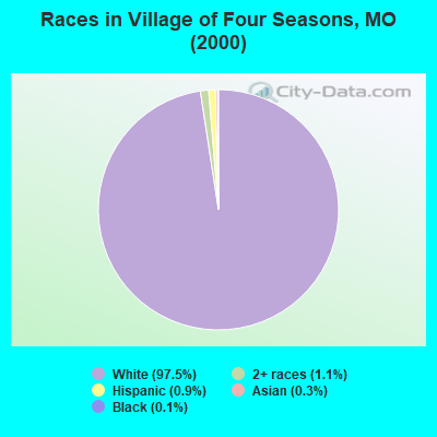 Races in Village of Four Seasons, MO (2000)