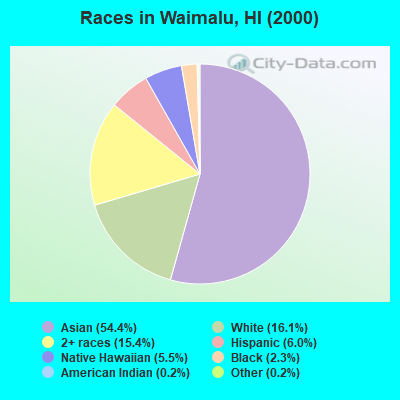 Races in Waimalu, HI (2000)