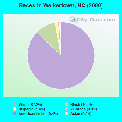 Races in Walkertown, NC (2000)
