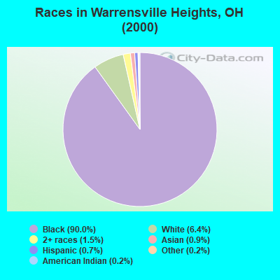 Races in Warrensville Heights, OH (2000)