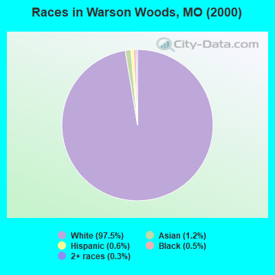 Races in Warson Woods, MO (2000)