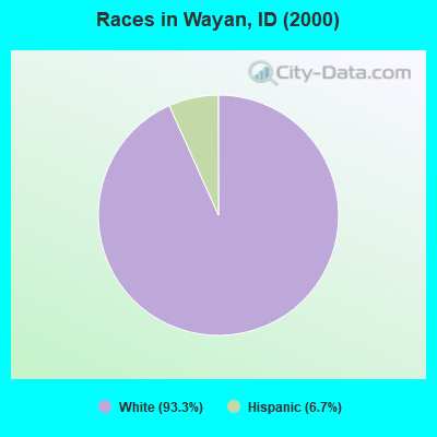 Races in Wayan, ID (2000)