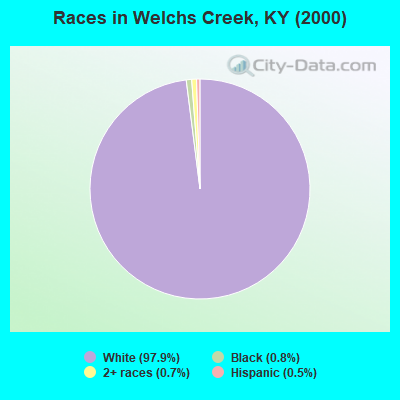 Races in Welchs Creek, KY (2000)