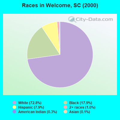 Races in Welcome, SC (2000)