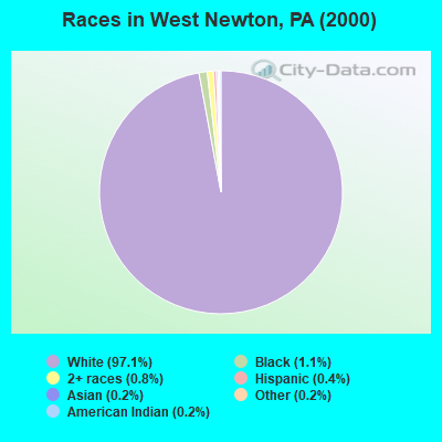 Races in West Newton, PA (2000)