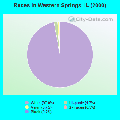 Races in Western Springs, IL (2000)