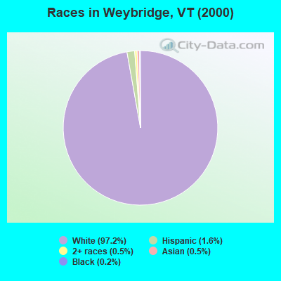 Races in Weybridge, VT (2000)