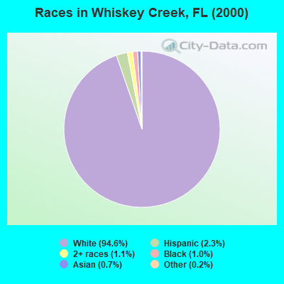 Races in Whiskey Creek, FL (2000)