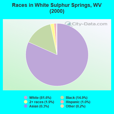 Races in White Sulphur Springs, WV (2000)