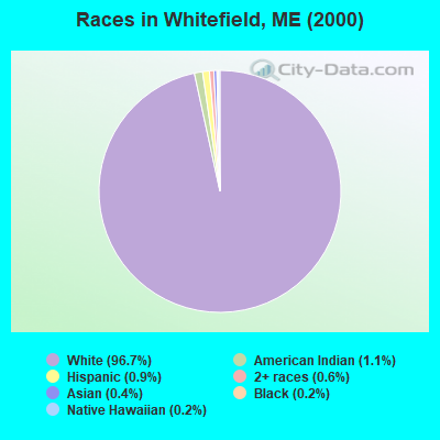 Races in Whitefield, ME (2000)