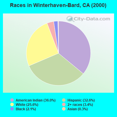 Races in Winterhaven-Bard, CA (2000)