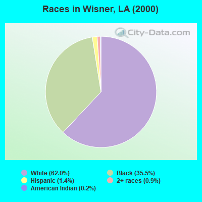 Races in Wisner, LA (2000)