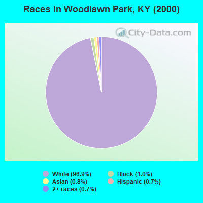 Races in Woodlawn Park, KY (2000)