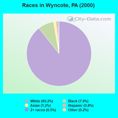 Races in Wyncote, PA (2000)