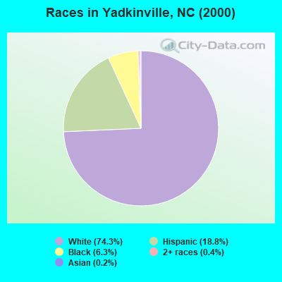 Races in Yadkinville, NC (2000)