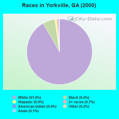 Races in Yorkville, GA (2000)