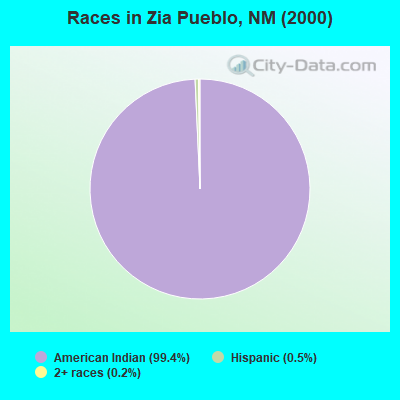 Races in Zia Pueblo, NM (2000)