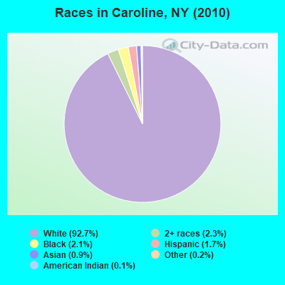 Races in Caroline, NY (2010)