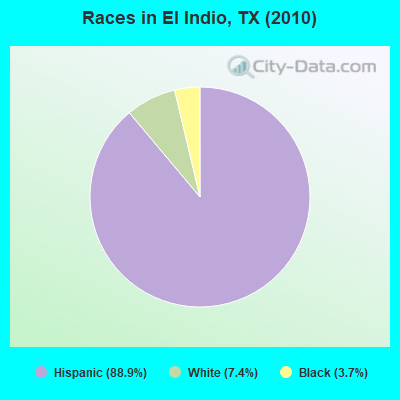 Races in El Indio, TX (2010)