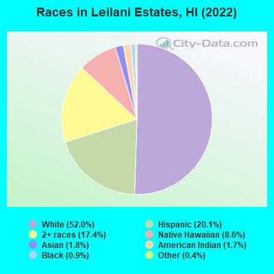 Races in Leilani Estates, HI (2022)
