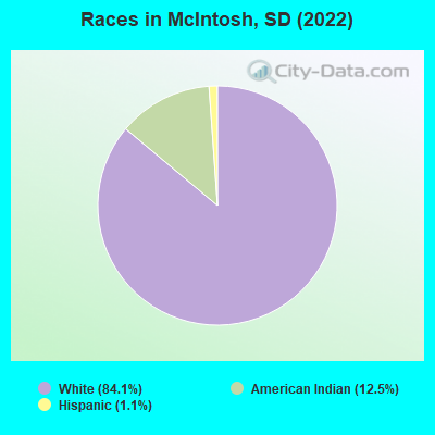 Races in McIntosh, SD (2022)