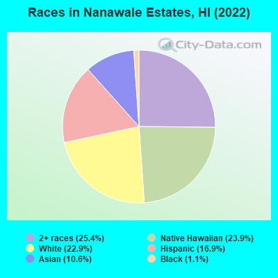 Races in Nanawale Estates, HI (2019)